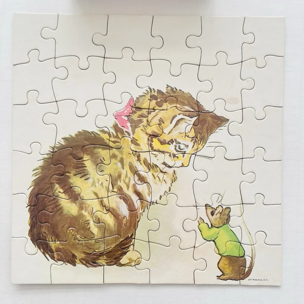 Beatrix Potter Moppet Jeremy Fisher Tom Kitten Jigsaw Puzzles 36 & 100 Pcs Lot 4